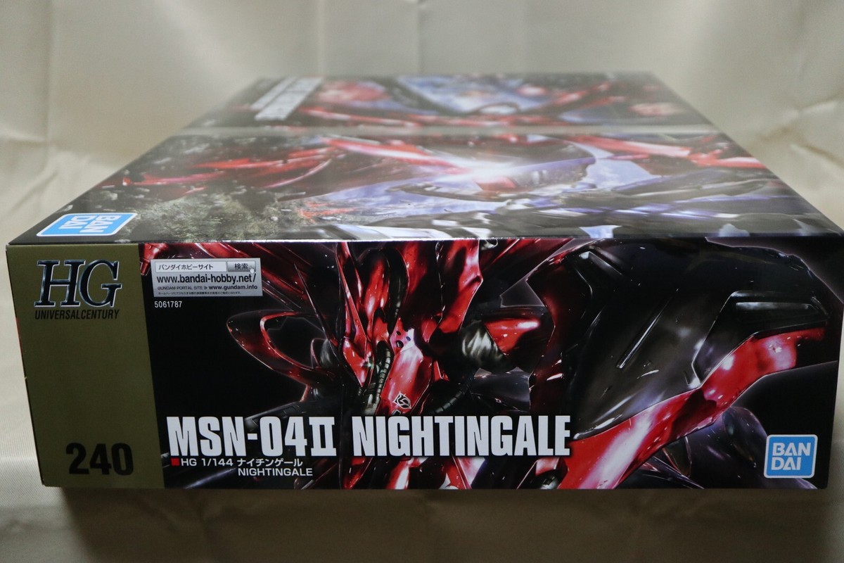BANDAI MSN-04Ⅱ NIGHTINGALE 1/144 PSL HG 1/144 MSN-04Ⅱ Nightingale [Clear Color] | eBay