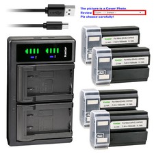 Kastar Battery LTD2 USB Charger for Nikon EN-EL1 MH-53 and Konica Minolta NP-800