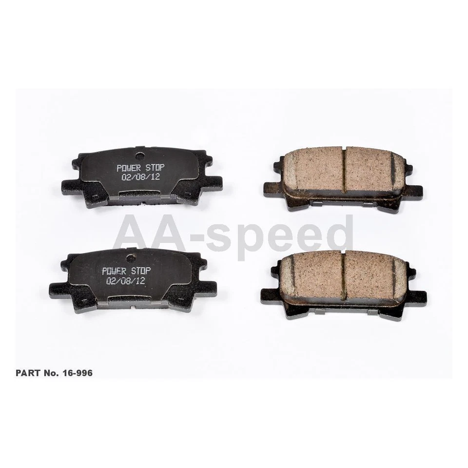 Brake Pads and Rotors Kit Fits Toyota Highlander 3.3L 2007 2006 2005 2004 Foto 3 de 4