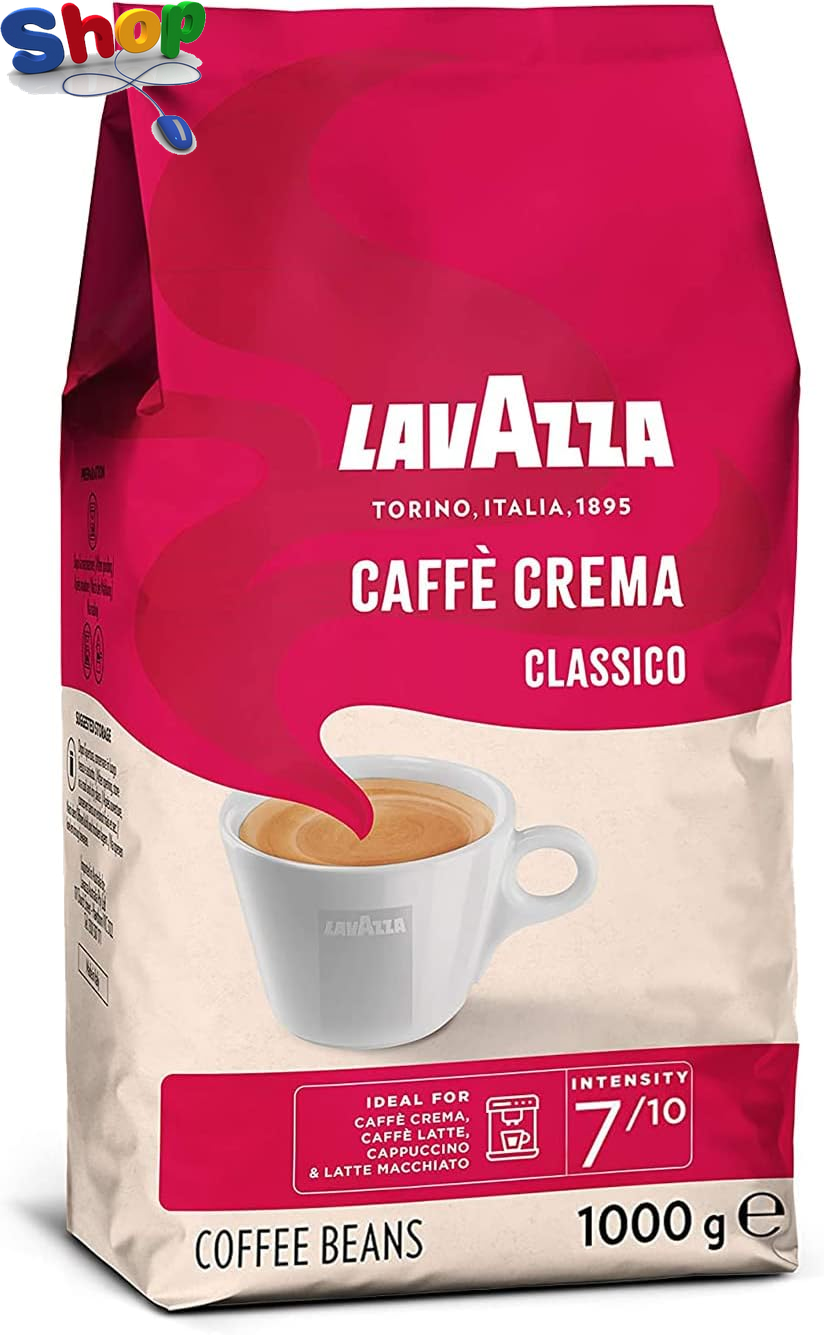 Caffè  Crema  Classico ,  Coffee  Beans ,  Arabica  and  Robusta ,  Cocoa  and