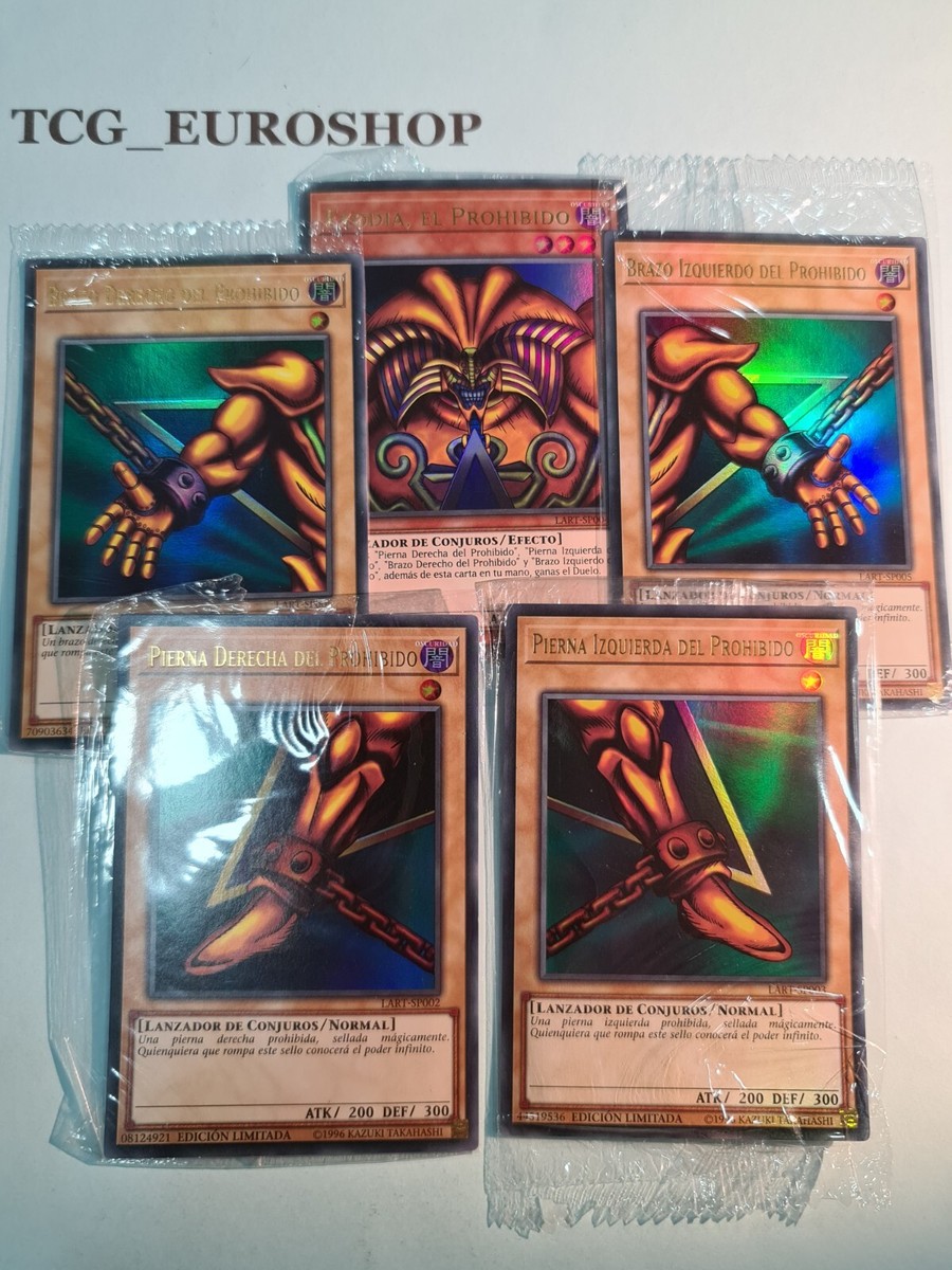 Exodia the Forbidden One○FULL SET○YUGIOH○LART○2018○ULTRA RARE