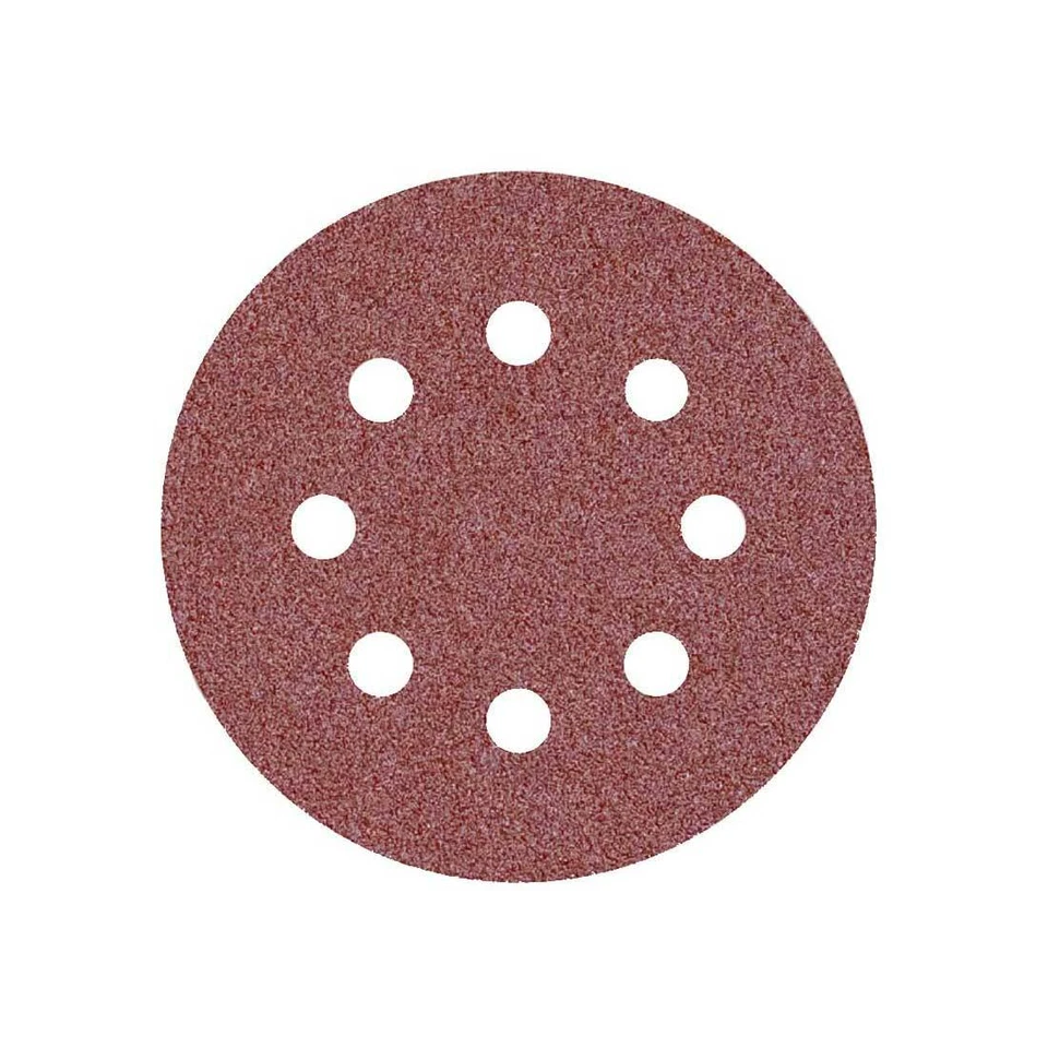 50 MioTools Klett-Schleifscheiben Exzenterschleifer 115 mm 8-Loch K40-240