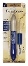 NEW L'Oréal Paris Double Extend LASH BOOSTING MASCARA- 590 BLACK