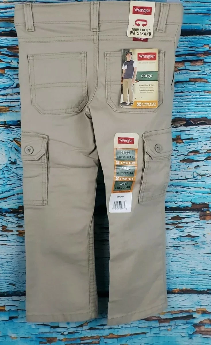 Wrangler 4 way flex cargo best sale pants