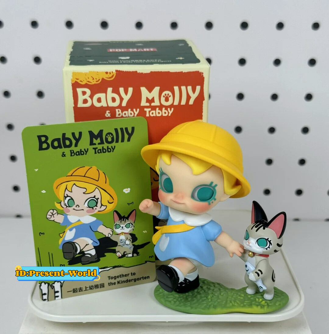 POPMART Baby Molly & Baby Tabby シリーズボックス Amazon.com: POP MART Baby Molly & Baby Tabby Series Figures