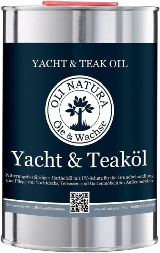 OLI-NATURA yacht e olio di teak (olio legno per la protezione legni...  - Imagen 1 de 6