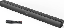 Riowois Sound Bar For Tv Deep Bass Soundbar 2.0 Ch Home Audio Surround