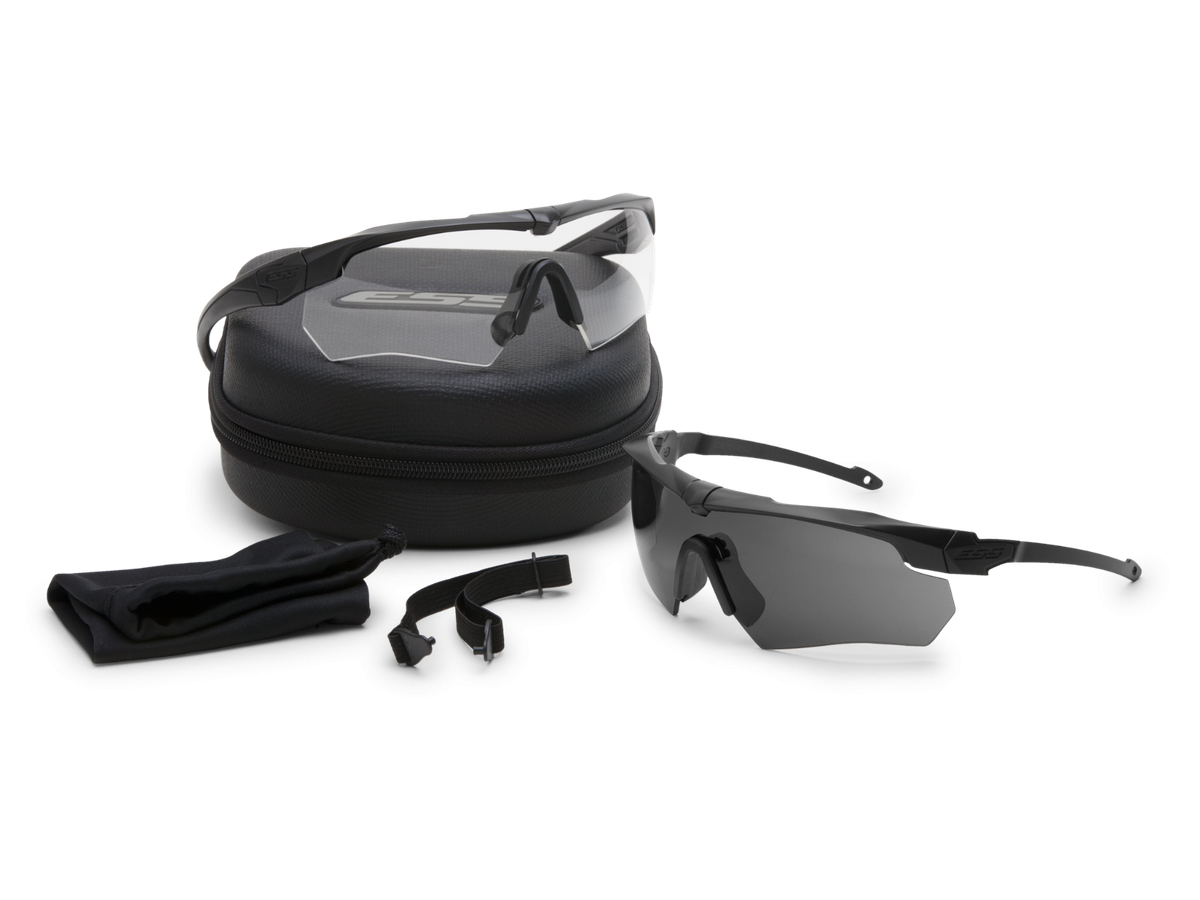 ESS Crossbow Suppressor 2X Shooting Glasses 2 Lens Kit with Clear