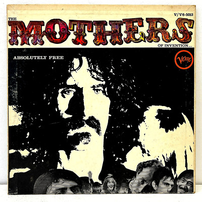 Mothers of Invention Absolutely Free 1967 Vinyl Verve Records 1st Press Zappa