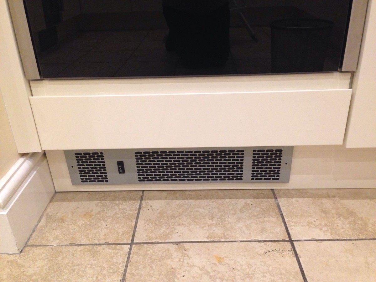 Thermix Kitchen Plinth Heater -Central Heating Plinth Heater 1.5Kw White  Grille | eBay