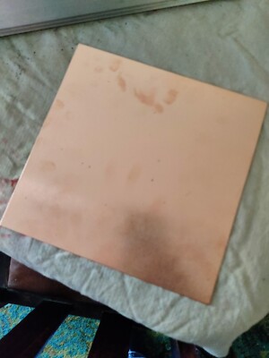 0,5mm Kupferblech Kupferblech Ableger alle Größen ab 100mm x 100mm