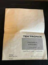 Tektronix P6065A Manual for Probe Original Instructions