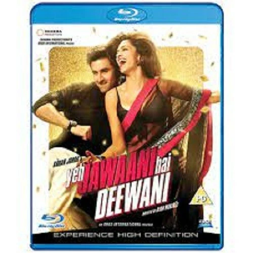 YEH JAWAANI HAI DEEWANI BLU RAY RANBIR DEEPIKA BOLLYWOOD
