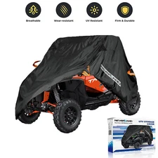 NEVERLAND Heavy Duty Utility Vehicle Waterproof Cover Sun Storage UV Protection