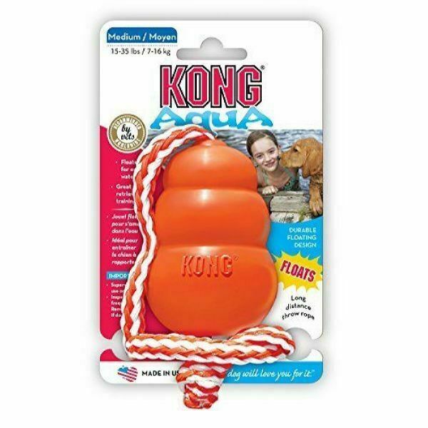 kong aqua dog toy large