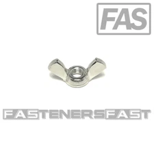 (20) M5-.80 Stainless Steel Wing Nuts DIN315 Metric American Form M5 Wing Nuts