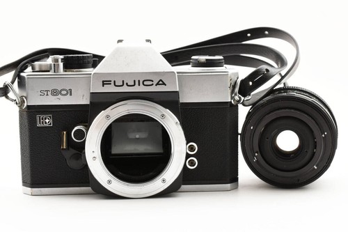 Cámara fotográfica FUJICA ST801 35 mm EBC FUJINON 55 mm f/1,8 lente probada en Japón-casi como nueva - Imagen 9 de 10