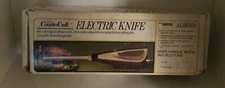 Vintage Sears Counter Craft Corded Electric Knife Original Box & Instructions
