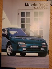 DEPLIANT BROCHURE MAZDA 323 GAMMA COMPLETA IN ITALIANO 1997 come nuovo
