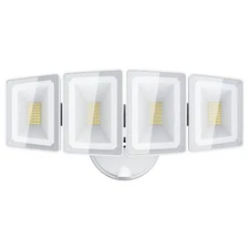 100w 10000lm Floods Light Outdoor Switch Controlled Led Flood Light 4 Heads Exte