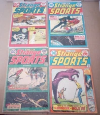 DC Comics Strange Sports Stories #2 3 5 6 Lot Dinosaur Karate Knightmare Hole 18