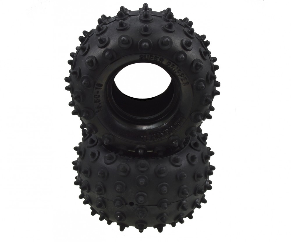 Tamiya 319805034 - Spike Tires (2) Hi. Hornet/Fight.Buggy - New