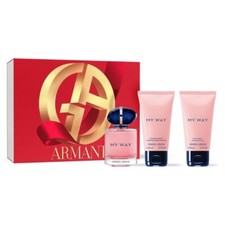 GIORGIO ARMANI MY WAY EDP 50ML+GEL DOCCIA 50ML+LATTE CORPO 50ML SET REGALO