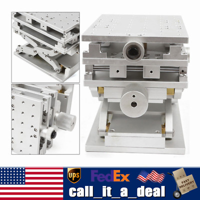 XYZ 3 Axis Moving Table Laser Marking Machine Optical Lab Working Bench