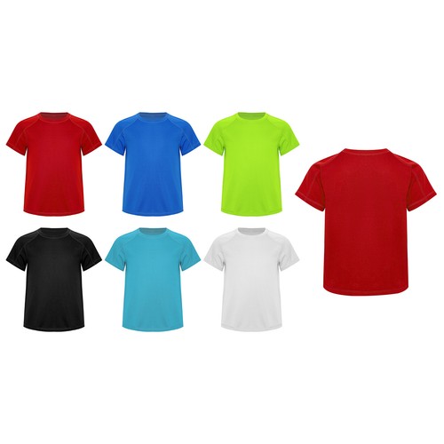 Kids Boys Top Golf Tee Soccer T-shirt Solid Color Blouse Tennis Sweatshirt Gym - Picture 2 of 63