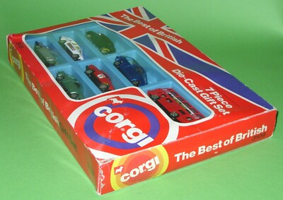 Corgi Juniors / 3109 Best of British 7 Car Gift Set / Boxed | eBay UK