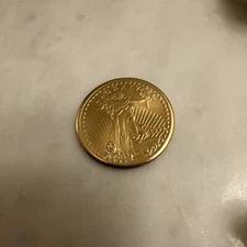 1933 $20 Gold Plated Liberty Double Eagle Coin National Collector's Mint - COPY