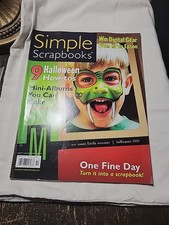 Simple Scrapbooks Scrapbooking Magazine 2004 Sept/Oct 9 Halloween How-Tos
