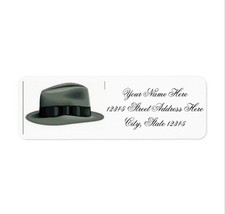      30 Personalized Custom Gentlemanly Address Labels Large 1" x 2 5/8" IN   