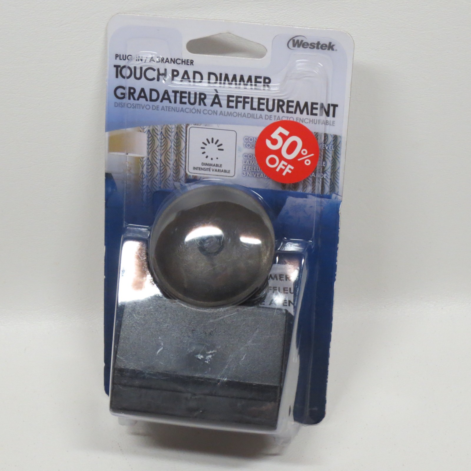 Westek Touch Pad Dimmer 6043BC Black