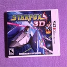 Nintendo Star Fox 64 3D Nintendo 3DS Gyro Controls 4-Player Battle Manual