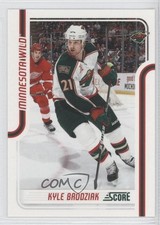 2011-12 Score Glossy Kyle Brodziak #238 0e3