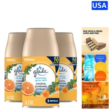 Infused with Essential Oils - Coastal Sunshine Citrus Automatic Air Freshener