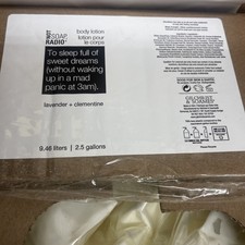 Gilchrist Soames Not Soap Radio Body Lotion Lavender Clementine 2.5 Gallon