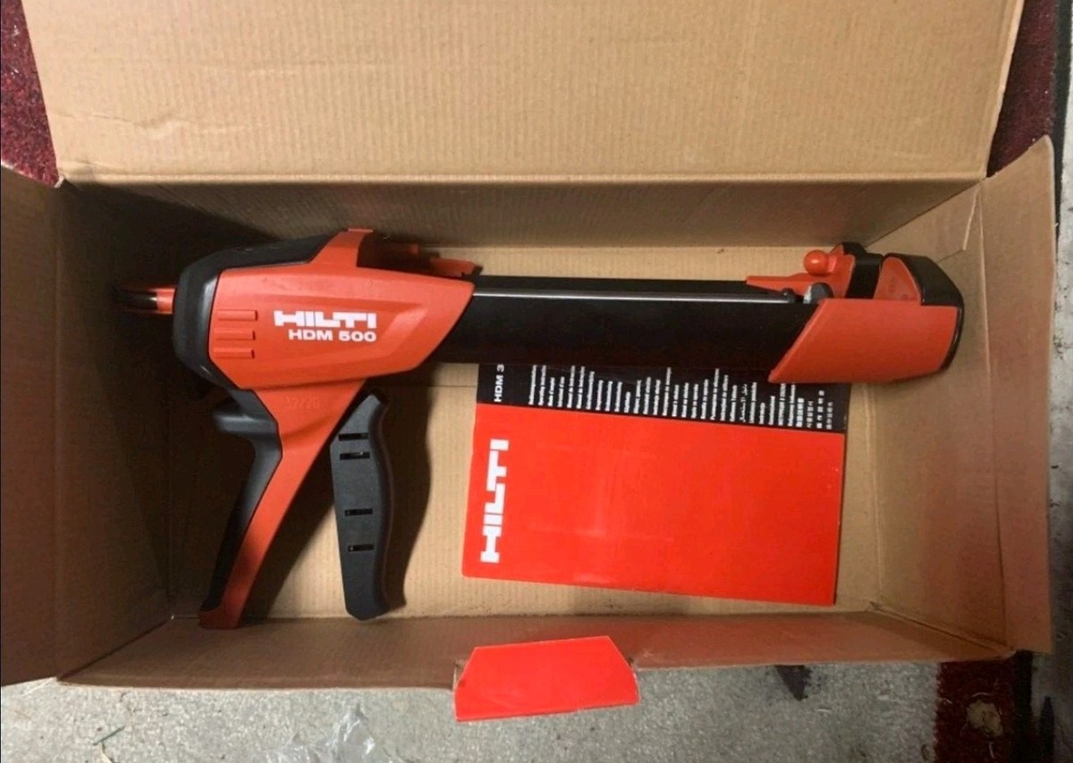 4) Hilti HDM500 Manual Adhesive Epoxy Guns Dispenser for sale