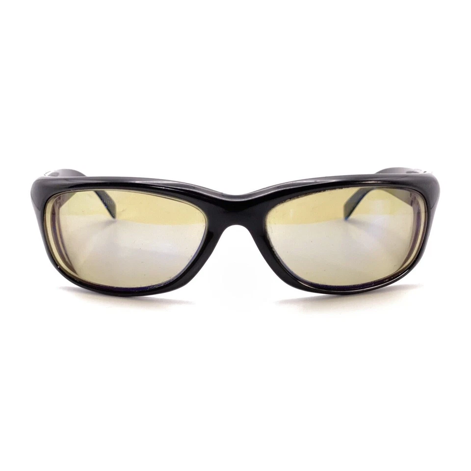 Serengeti Black Wrap Slim Sunglasses Frames Designer Classic Men Women - Image 2 of 4