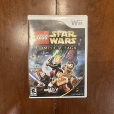 LEGO Star Wars - The Complete Saga (Nintendo Wii, 2007) w/ manual