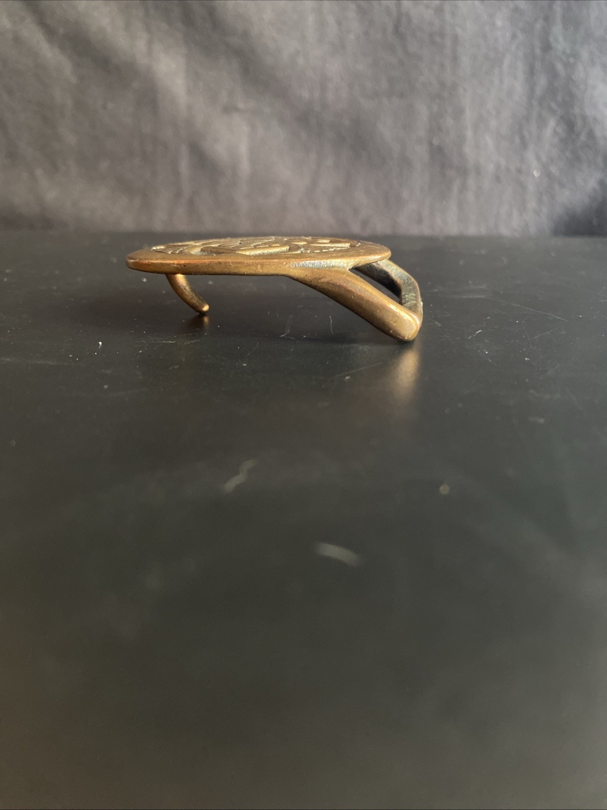 VTG TECH ETHER GUILD "RAYS" SOLID BRASS Belt Buck… - image 3