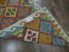 Authentic Afghan Chobi Vegetable Kilim Rug Tribal Geometric Design Rug 2.9x10 Ft — photo 6