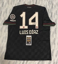 Luis Diaz Signed FC Bayern Munich Jersey Third Kit Autographed Colombia JSA COA