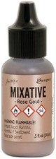 Tim Holtz Alcohol Ink Metallic Mixatives-Rose Gold