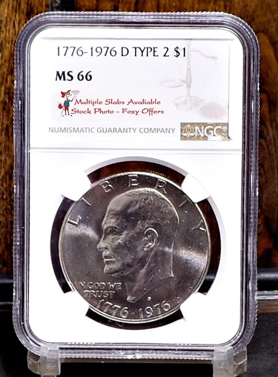 MS 66 Graded 1976 Eisenhower Dollars (1971-1978) for sale | eBay