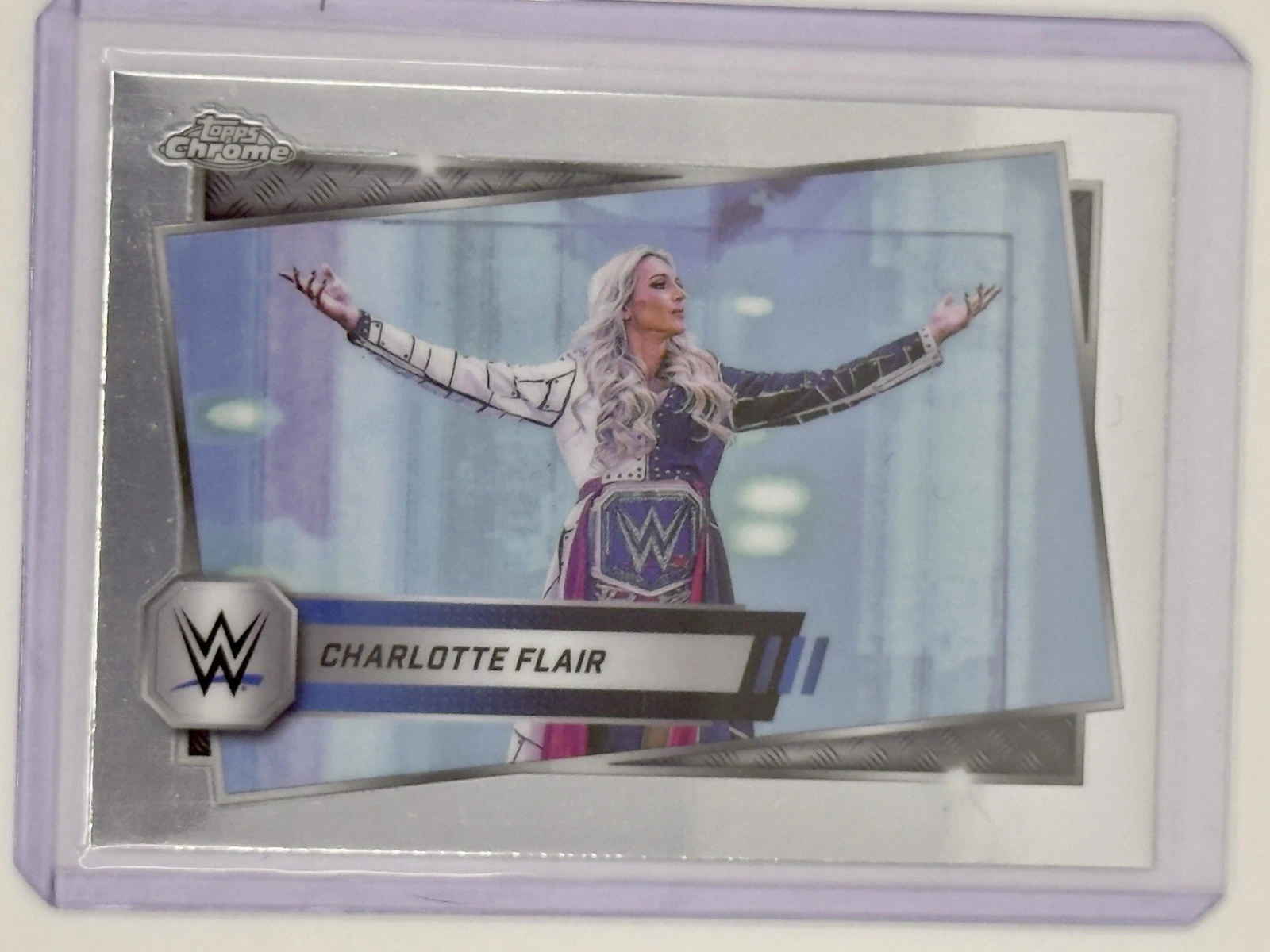 2025 Topps Chrome WWE Charlotte Flair #276 Image Variation SSP