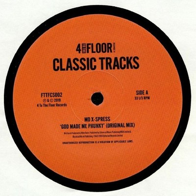 MD X SPRESS/THREE KINGS - God Made Me Phunky - Vinyl (12'')