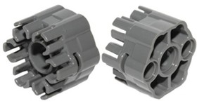 Lego New PROJECTILE LAUNCHER 6 Barrel Shooter Dark Bluish Gray Part 18588 DG4