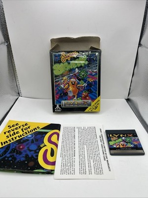 Super Skweek + Box - Atari Lynx - Tested & Working